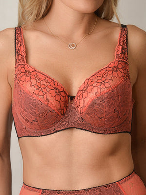 Бюстгальтер с полупоролоновыми чашками на каркасах - 1148, Восточная сказка, 75-95 B-H