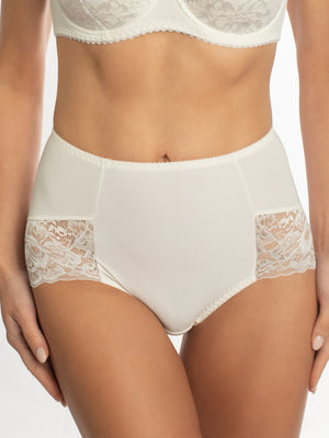 Комфортные трусы со средней линией талии - 2911/M, Серебряный Дождь, 42-48