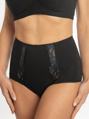 Smooth Sustainable High-Waist Cotton Briefs - 2915/C Moon Shining, 42-50