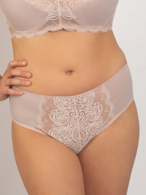 Комфортные трусы-слипы со средней линией талии - 2942/M, Лотос, 40-52