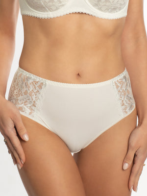 Комфортные трусы со средней линией талии - 2949/M, Серебряный Дождь, 42-48