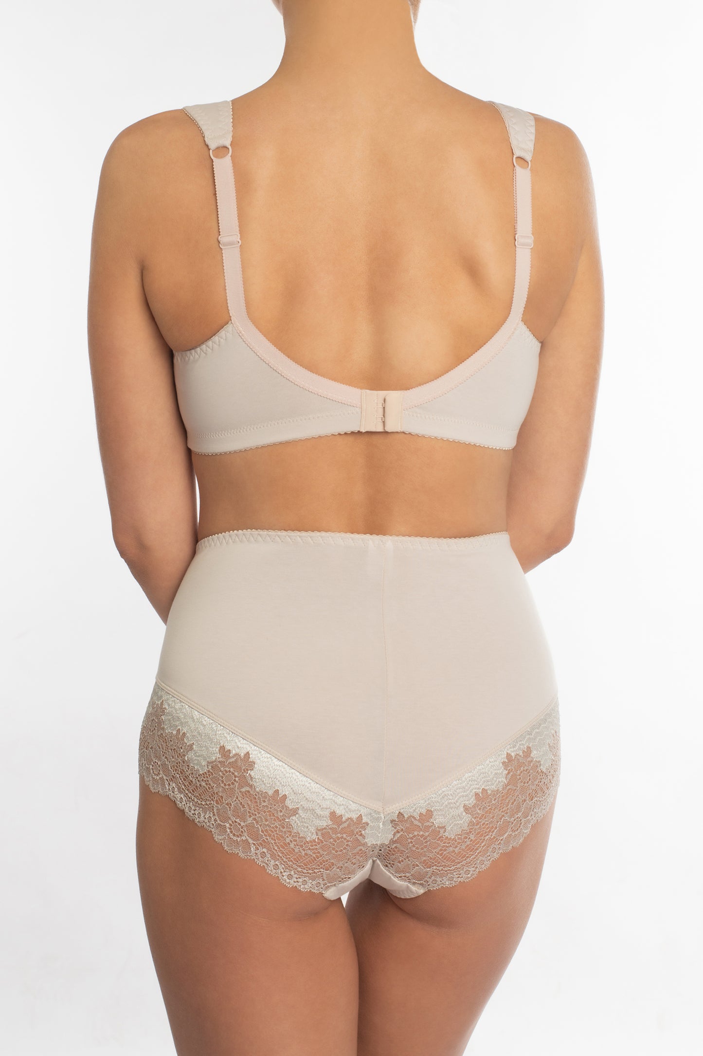 Sustainable Extra Support Unpadded Wireless Cotton Comfort Bra - 1104/C Golden Peony, 75-125 C-L