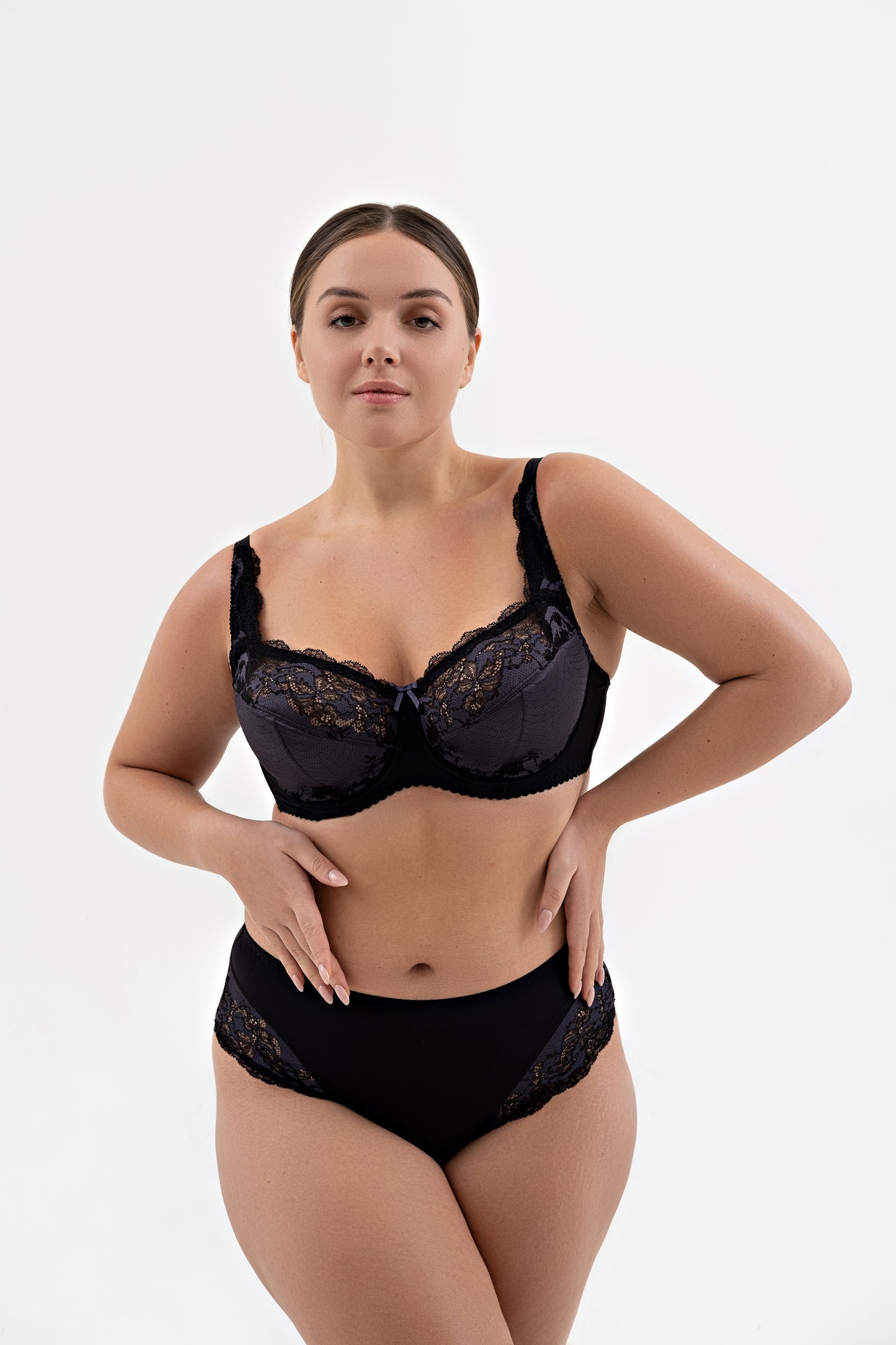 Half-padded Underwired Bra - 1109 Anthracite, 80-100 B-H