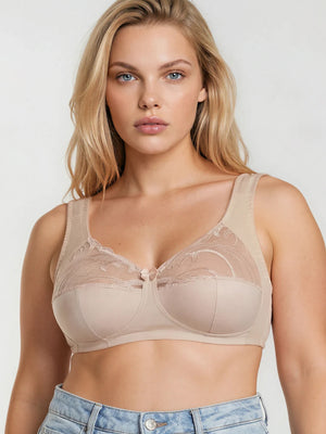 Unpadded Wireless Comfort Bra 1107 - Peony (80-115 C-M)