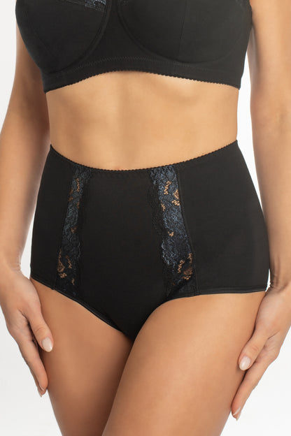 Smooth Sustainable High-Waist Cotton Briefs - 2915/C Moon Shining, 42-50