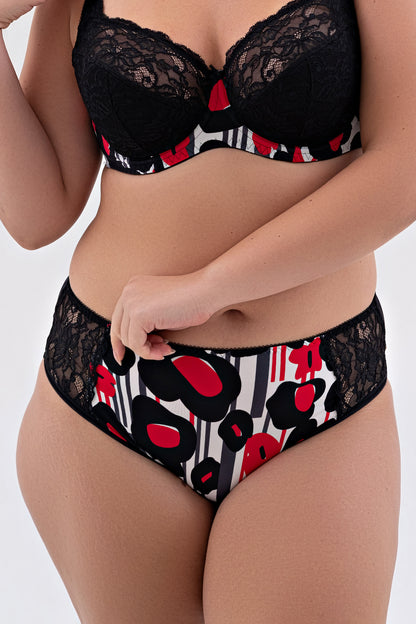 Biksītes ar vidēju vidukli - 2949/M, Melnā Magone, 40-54