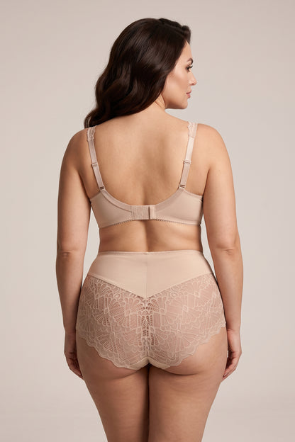 Extra Support Unpadded Underwired Soft Cup Comfort 1213 - Peony (75-105 B-K)