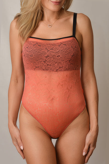Sleeveless Lace Bodysuit on Straps - 9126 Eastern Fairy Tale, 38-44
