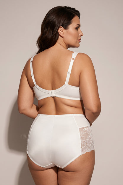 Extra Support Unpadded Underwired Soft Cup Comfort 1213 - White Nights (75-105 C-J)