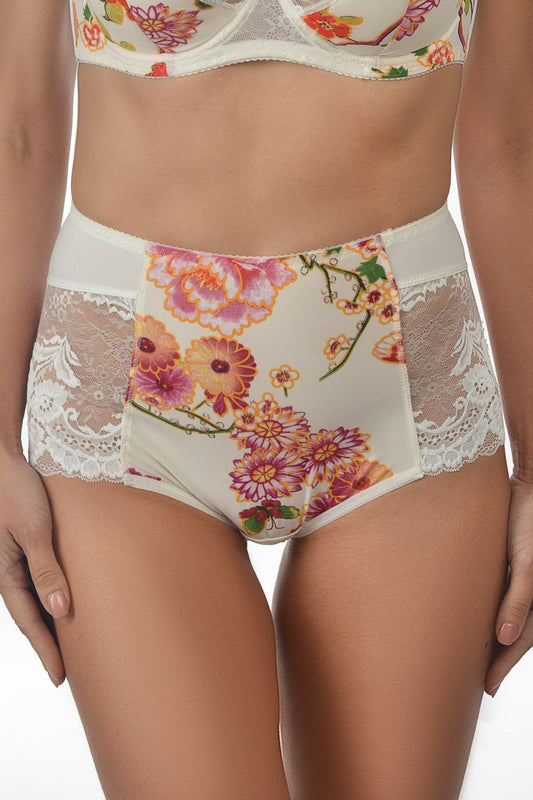 Valmira High-Waist Comfort Panties 2916/M Summer Garden