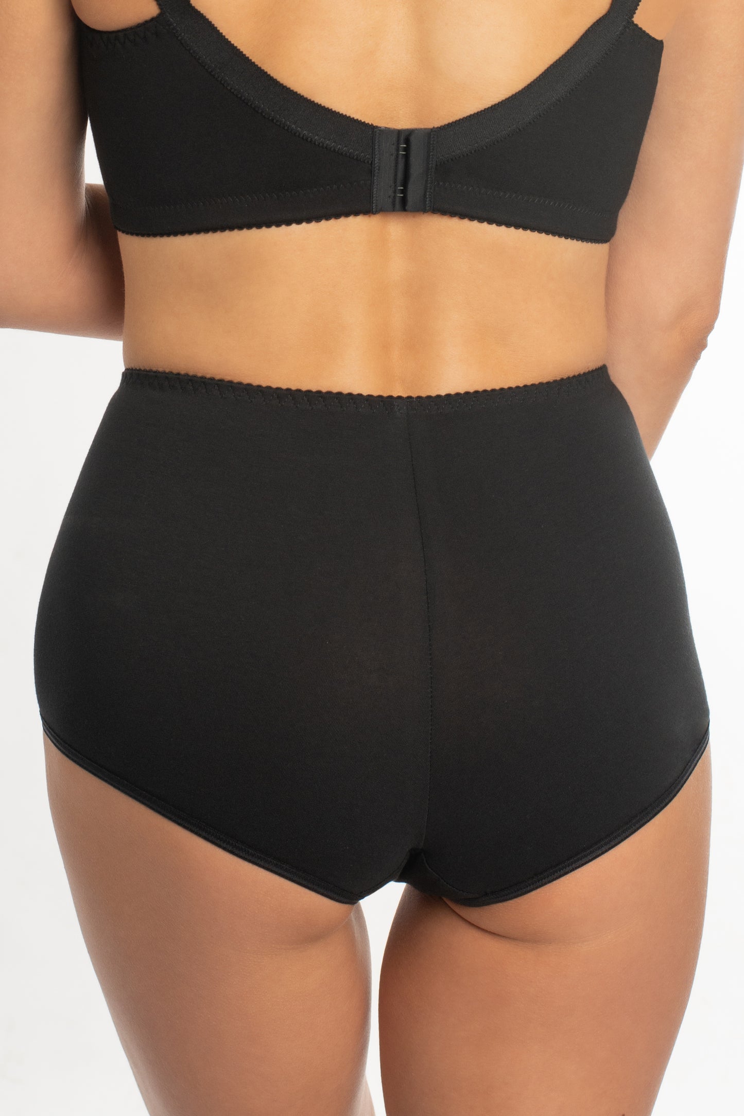 Smooth Sustainable High-Waist Cotton Briefs - 2915/C Moon Shining, 42-50
