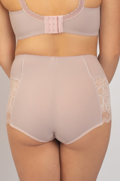 Комфортные трусы с высокой линией талии - 2916/M, Лотос, 40-50